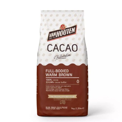 Van Houten Cocoa Powder - Full Bodied Warm - 1kg